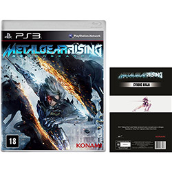 Tudo sobre 'Game Metal Gear Rising - Revengeance - DLC Especial Cyborgue Ninja - Ps3'