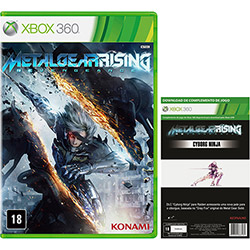 Tudo sobre 'Game Metal Gear Rising - Revengeance - DLC Especial Cyborgue Ninja - Xbox360'