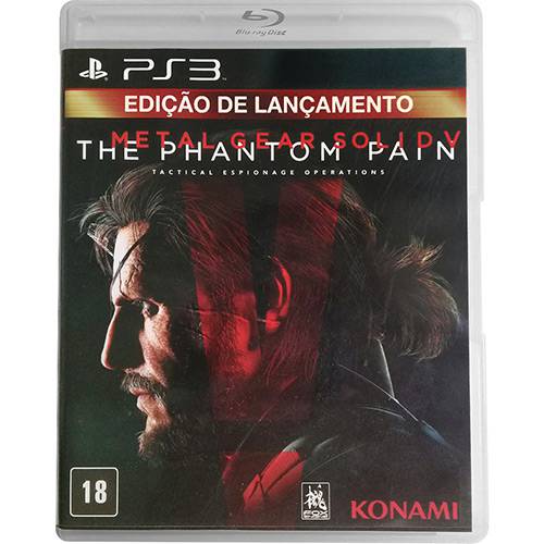 Tudo sobre 'Game Metal Gear Solid V: The Phantom Pain - Edição de Lançamento - PS3'