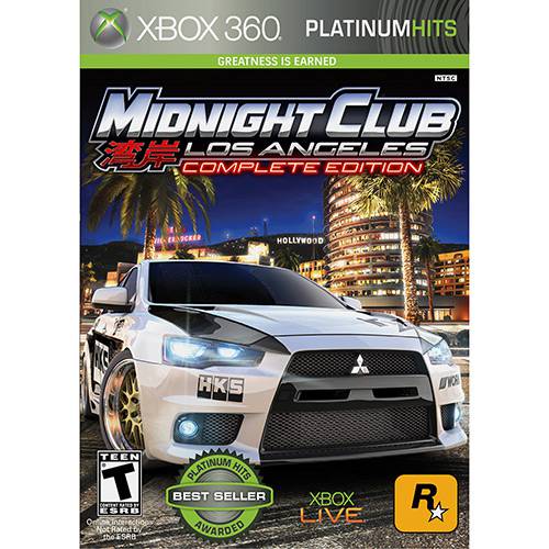 Tudo sobre 'Game Midnight Club La Complete Edition Take - XBOX 360'