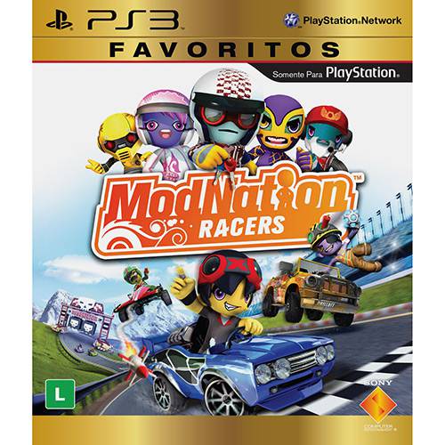 Tudo sobre 'Game Modnation Racers - Favoritos - PS3'