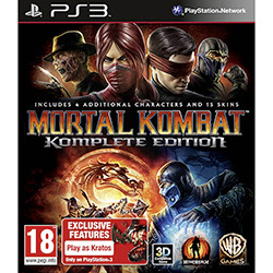 Game Mortal Kombat - Komplete Edition BR - PS3