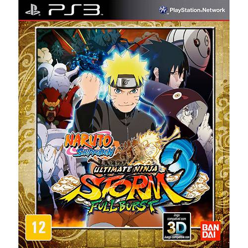 Game Naruto Shippuden: Ultimate Ninja Storm 3 Full Burst - PS3