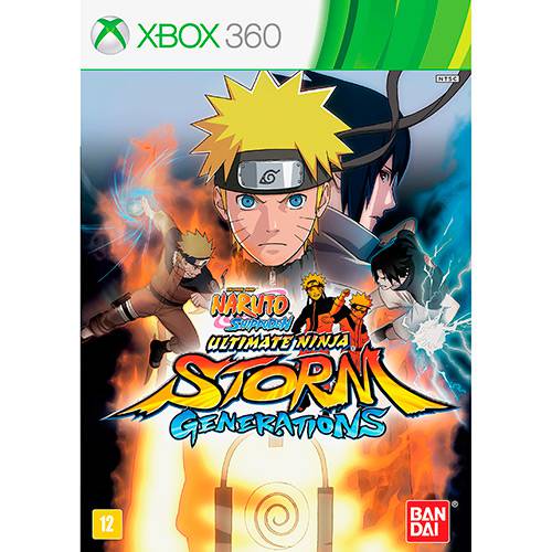 Game Naruto Shippuden: Ultimate Ninja Storm Generations - X360