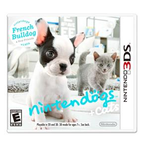Game Nintendogs + Cats French Bulldog 3Ds Nintendo