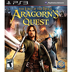 Game o Senhor dos Anéis - The Lord Of The Rings: Aragorn's Quest - PS3