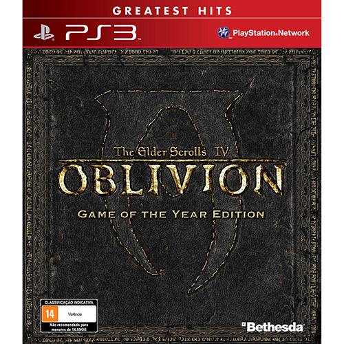 Game Oblivion Goty - Game Of The Year Edition - PS3