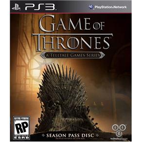 Game Of Thrones a Telltale Game Series PS3
