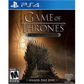 Game Of Thrones a Telltale Game Series PS4