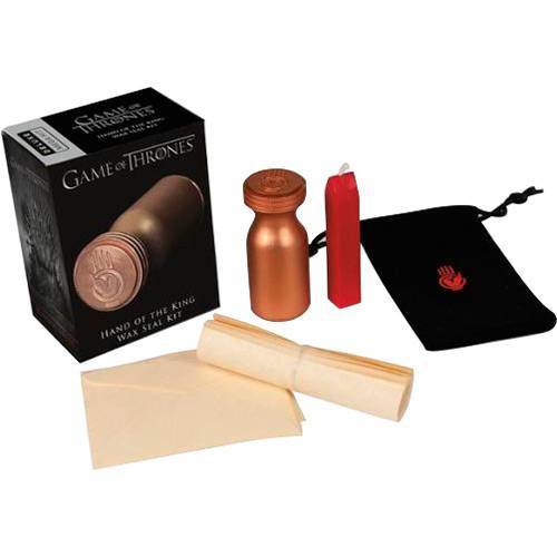 Tudo sobre 'Game Of Thrones Kit Hand Of The King Wax Seal'