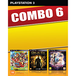 Game One Piece: Unlimited World Red + Deus Ex: Human Revolution + Tales Of Xillia 2 - PS3