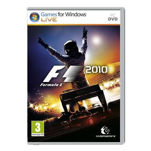 Game Pc Formula 1 2010 Dvd Corrida para Pc em Português