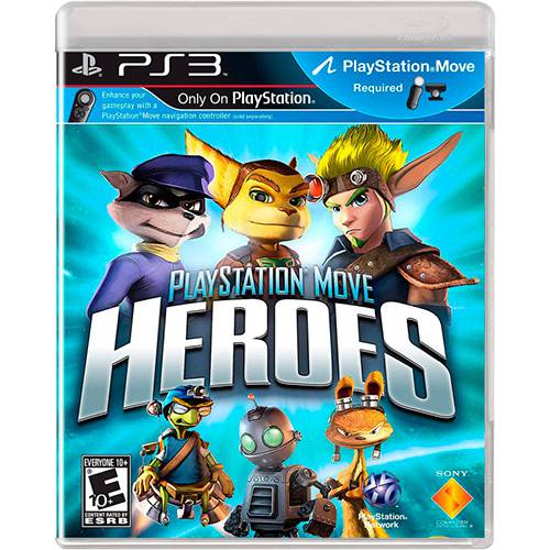 Tudo sobre 'Game Playstation Move Heroes - PS3'