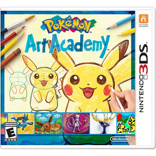 Tudo sobre 'Game Pokémon Art Academy - 3DS'