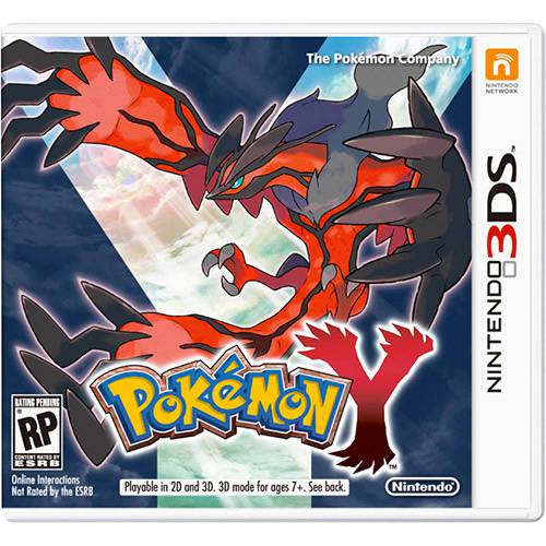 Game - Pokémon Y - 3DS