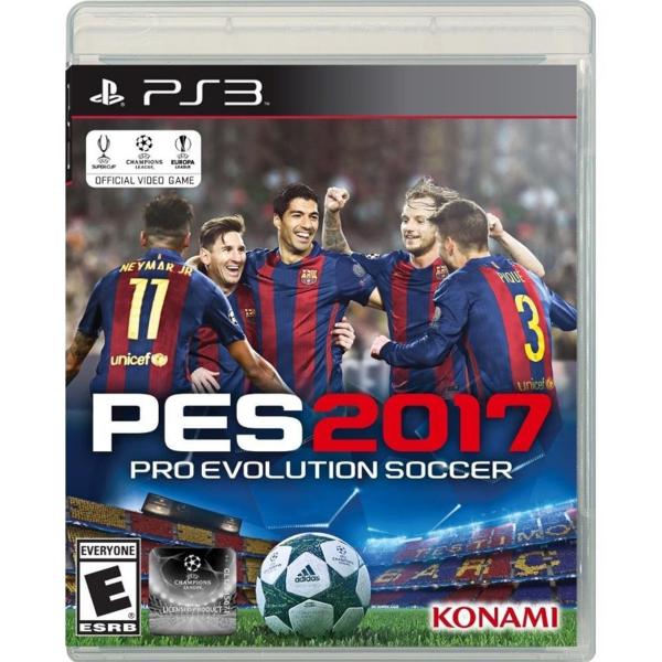 Game Pro Evolution Soccer 2017 - PS3 - Konami