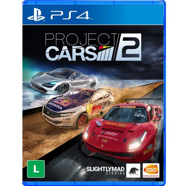 Game PROJECT CARS 2 PS4 BR - Bandai Namco