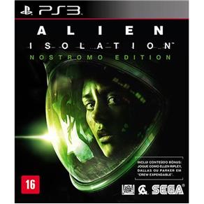 Game Ps3 Alien Isolation Nostromo Edition