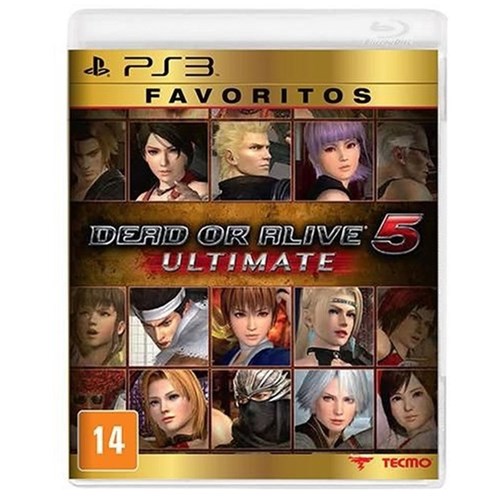 Game Ps3 Dead Or Alive 5 Ultimate Favoritos