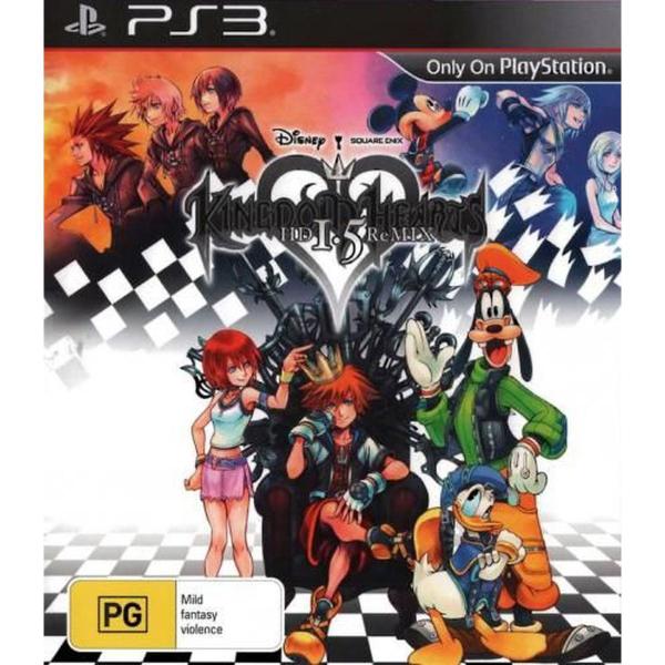Game Ps3 Kingdom Hearts Hd 1.5 Remix - Sony