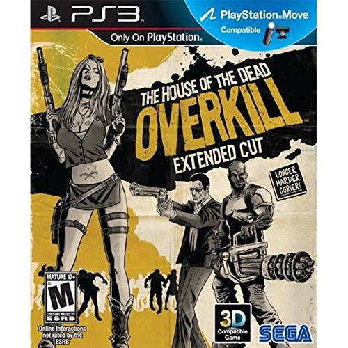 Game Ps3 - The House Of The Dead - Overkill Extended Cut