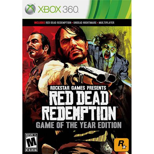 Tudo sobre 'Game Red Dead Redemption: Goty - Game Of The Year Edition - Xbox 360'