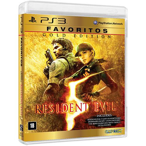 Tudo sobre 'Game - Resident Evil 5 Gold Edition: Favoritos - PS3'