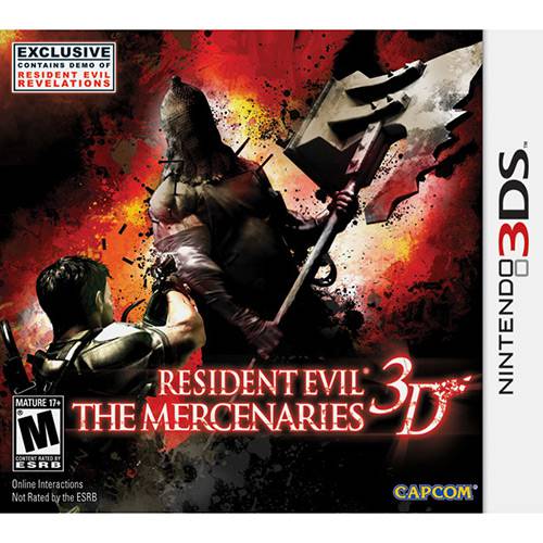 Game Resident Evil: The Mercenaries 3D - 3DS