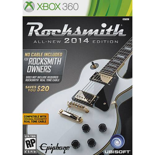 Game Rocksmith 2014 - não Inclui Cabo para Guitarra - X360