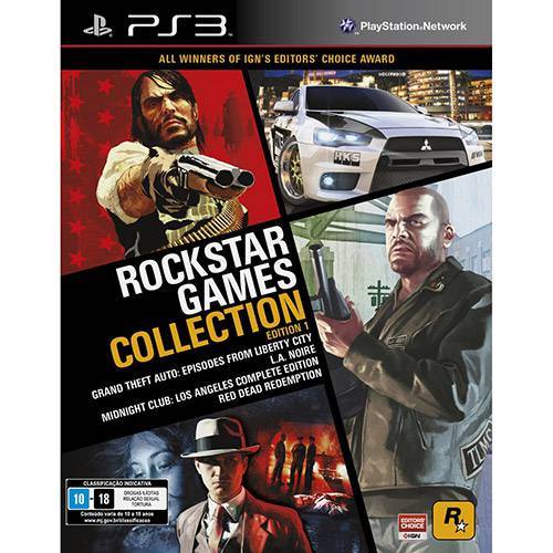 Game Rockstar Games Collection: Edition 1 - PS3