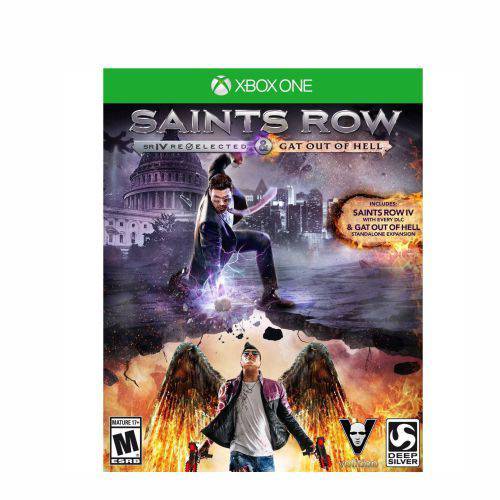Tudo sobre 'Game Saints Row Iv: Re-elected + Gat Out Of Hell - Xbox One'