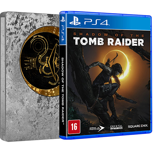 Game Shadow Of The Tomb Raider Edição de Pré-Venda - PS4