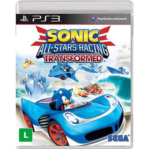 Tudo sobre 'Game - Sonic All-stars Racing Transformed - PS3'