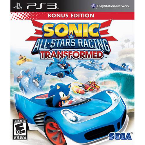 Tudo sobre 'Game Sonic & All Star Racing Transformed - Bonus Edition - PS3'