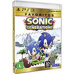 Game - Sonic Generations: Favoritos - PS3