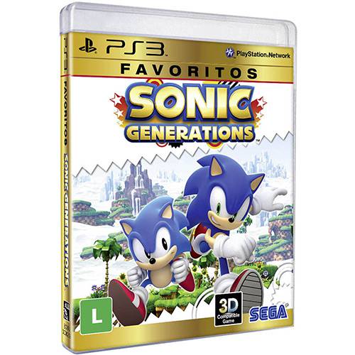 Tudo sobre 'Game - Sonic Generations: Favoritos - PS3'