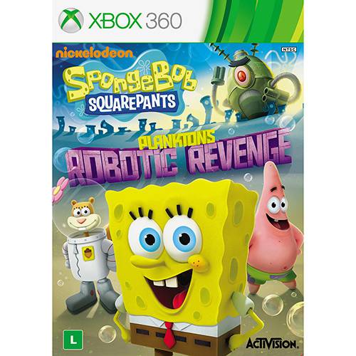 Tudo sobre 'Game Spongebob Squarepants Plankton's - Robotic Revenge - XBOX 360'
