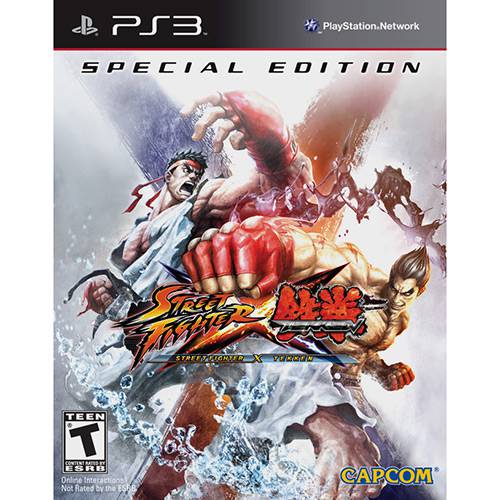 Tudo sobre 'Game Street Fighter X Tekken: Special Edition - PS3'