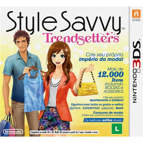 Tudo sobre 'Game Style Savvy - Trendsetters - 3DS'