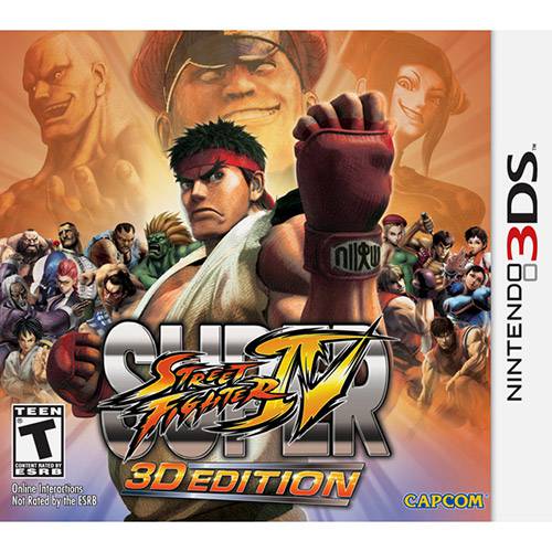 Tudo sobre 'Game Super Street Fighter IV - 3D Edition - 3DS'