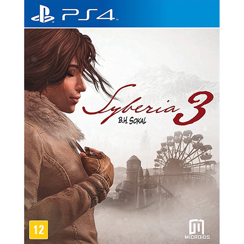 Game Syberia 3 - PS4