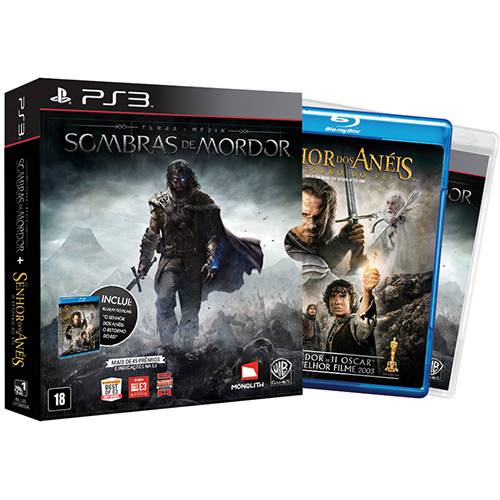 Tudo sobre 'Game - Terra-Média: Sombras de Mordor + Blu-Ray do Filme o Senhor dos Anéis: o Retorno do Rei - PS3'