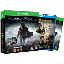 Game - Terra-Média: Sombras de Mordor + Blu-Ray do Filme o Senhor dos Anéis: o Retorno do Rei - XBOX ONE