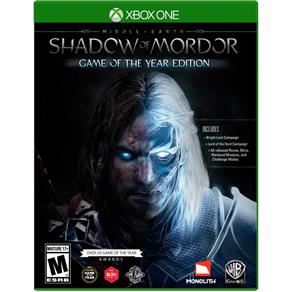 Game Terra Media Sombras de Mordor (Goty) - Xbox One