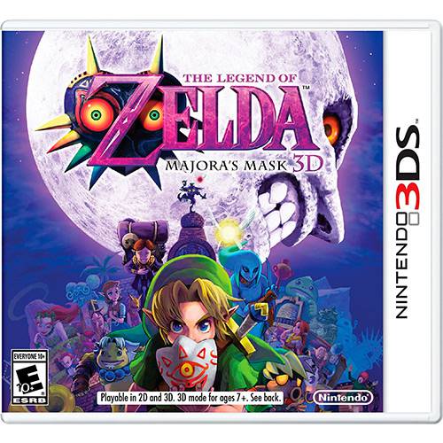 Game - The Legend Of Zelda - Majora's Mask 3D - 3DS