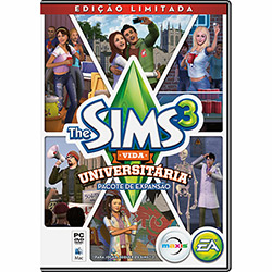 Game The Sims 3: Vida Universitária PC - Edição Limitada