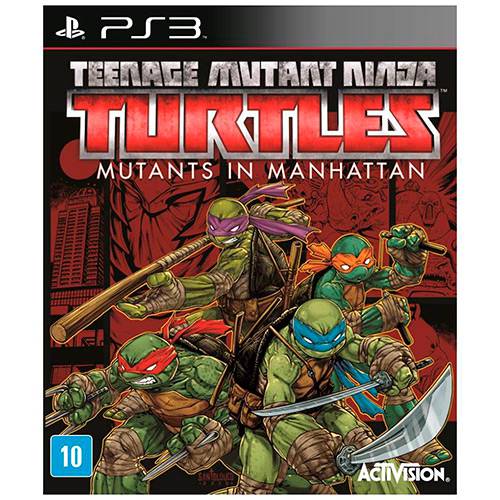 Tudo sobre 'Game TMNT: Mutants In Manhattan - PS3'
