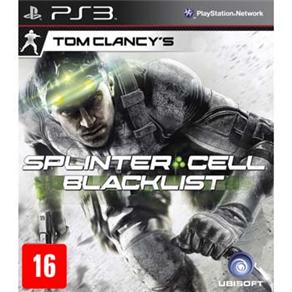 Game Tom Clancy's - Splinter Cell: Blacklist - PS3