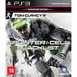 Game Tom Clancy's Splinter Cell: Blacklist Signature Edition - Versão em Português - PS3