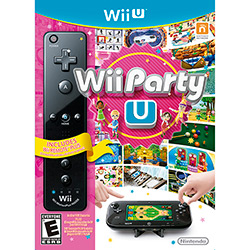 Game - Wii U - Wii Party Wii U com Black Wii Remote Plus + Stand